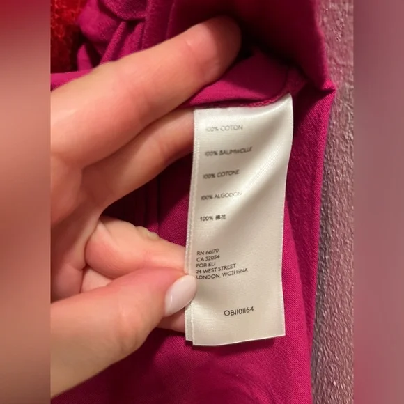 Free People Myrtle Magenta Kendra Dress - Size XS NWT - Picture 11 of 11